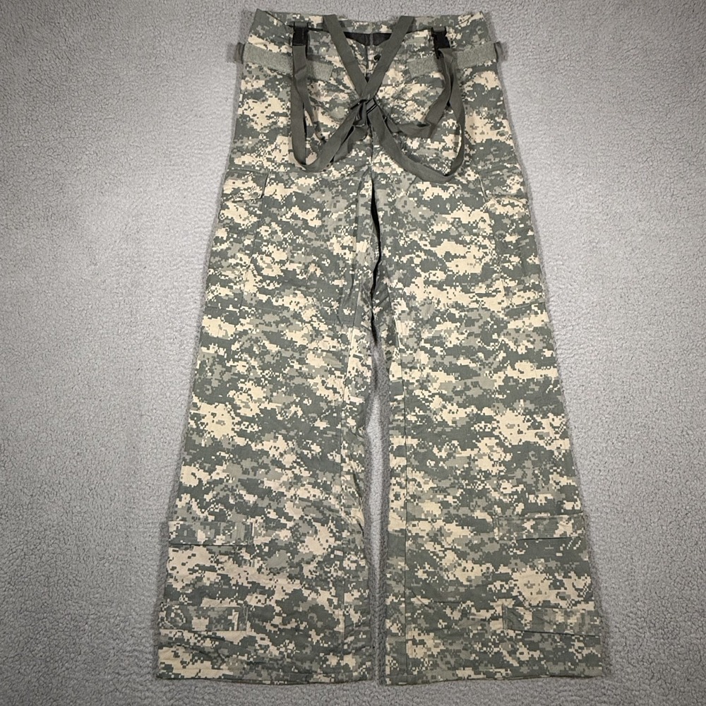 Military Pants Mens Medium Long Chemical Protective Overgarment Digital Camo NFR